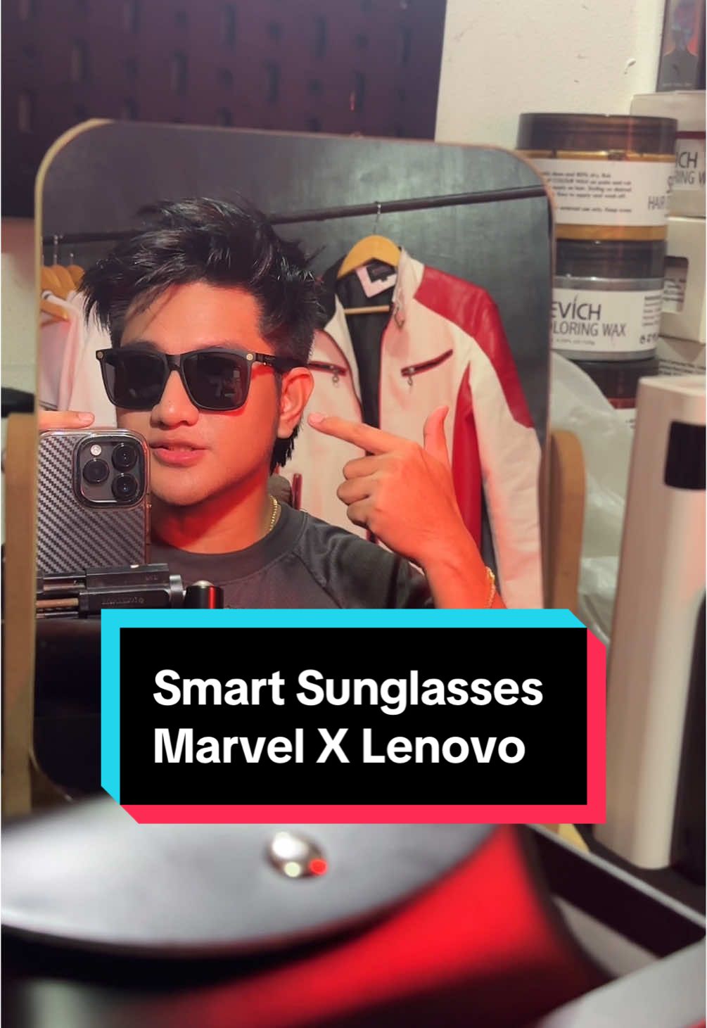 SMART SUNGLASSES with bluetooth speaker. #smartsunglasses  #Marvelxlenovo #marvel  #marvelfan #avengers #avengersunglass 