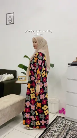 Memang selesa pakai gini time nak keluar 🤣 #kaftan #kaftanviral #bajutidur 