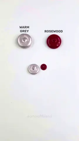 Warm Grey + Rosewood Color Mixing! . . . . . #colors #paintmixing #colormixing #art #artvideo #color #mixing #palette #asmr #asmrsound #satisfying #satisfyingvideo #artcraftblend