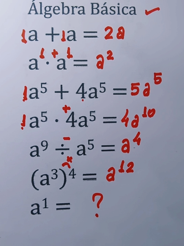 O fácil de Álgebra #aula #matemática #escola #aprender 