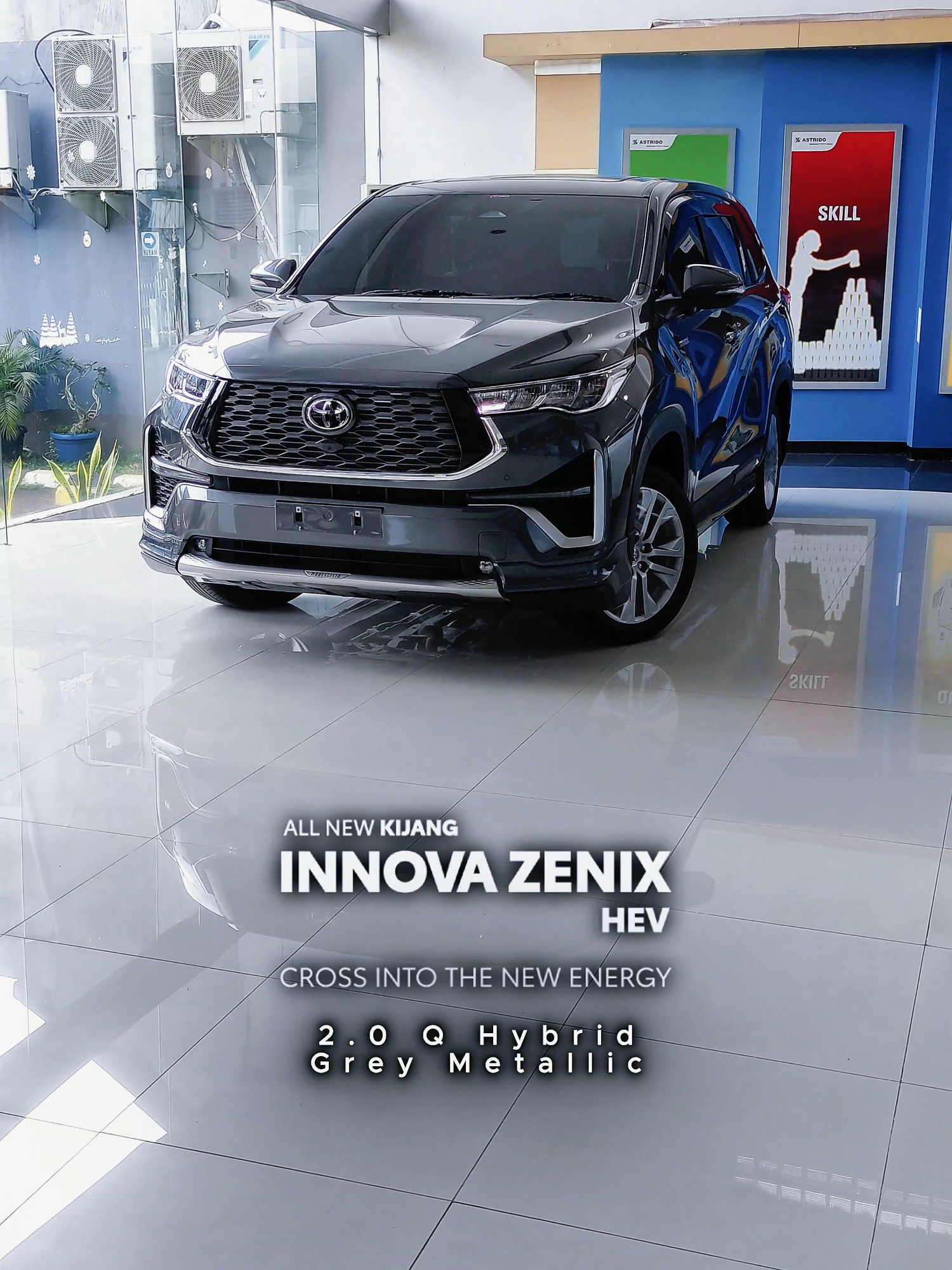 Toyota Innova Zenix 2.0 Q Hybrid Modelista [ Grey Metallic ] Konsultasi gratis & info pemesanan, hub : Tace - Sales Executive Toyota Astrido Bandengan 0851-8300-1616 #tacetoyota #toyotajakarta #toyotajabodetabek #toyota #toyotainnova #toyotazenix #toyotazenixhybrid #innovazenix #innovazenixhybrid #zenix #zenixhybrid #zenixqhybridmodellista