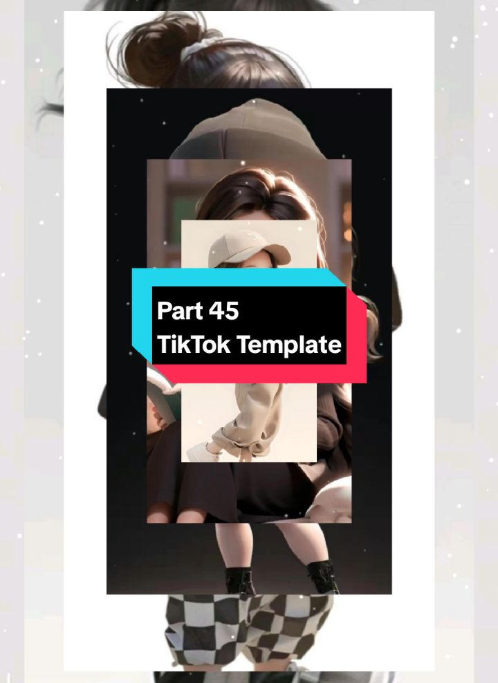 Part 45 Photo In Frame #template #music #tiktoktemplate #templatetiktok 