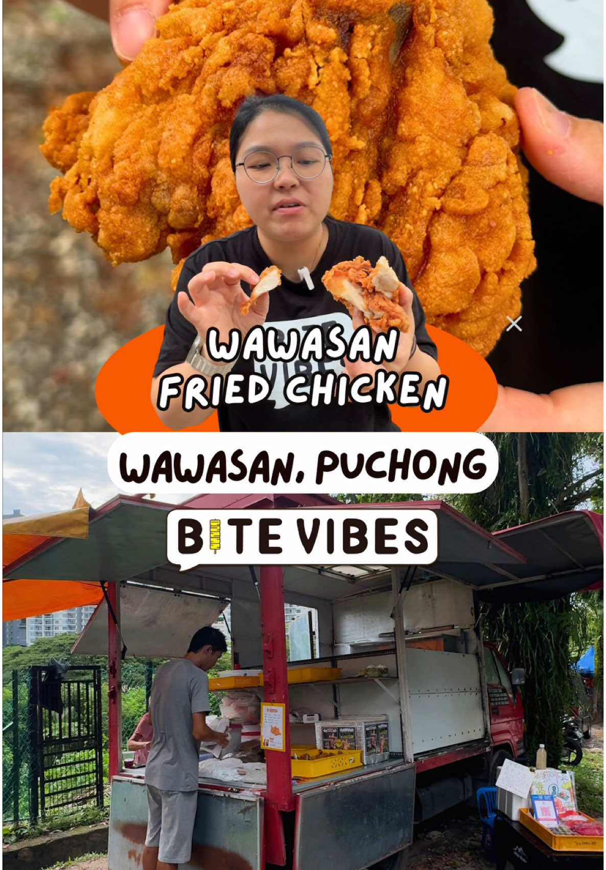 RM4 Fried Chicken in Wawasan, Puchong, super crunchy and best for your tea-time snack, we approve! ✅💯 We also found another Aunty next to it selling Aloe Vera Barley which is super refreshing, FASTER GO TRY! 😍🧋 📍Wawasan Fried Chicken Jalan Wawasan 2/3, Taman Wawasan, 47100 Puchong, Selangor 2:30pm - 6:30pm (Closed on Sundays) #bitevibesmy #puchongeats #friedchicken #aloevera #barley #viraleats 