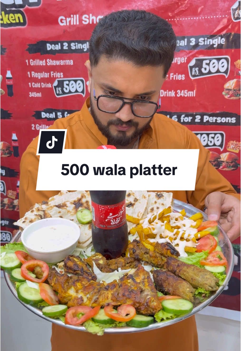 BBQ Platter only on Rs/-500 😱😱#multan #foryou #foryoupage #rjfoodie #viral #multanfoodvloger #streetfood #platter 