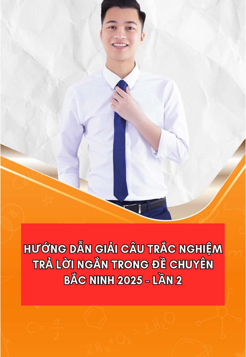 Hướng dẫn giải câu trắc nghiệm trả lời ngắn trong đề chuyên Bắc Ninh 2025 - Lần 2 #2k7 #onthidaihoc #thithptquốcgia #thayphamvanthuan #studywithme 