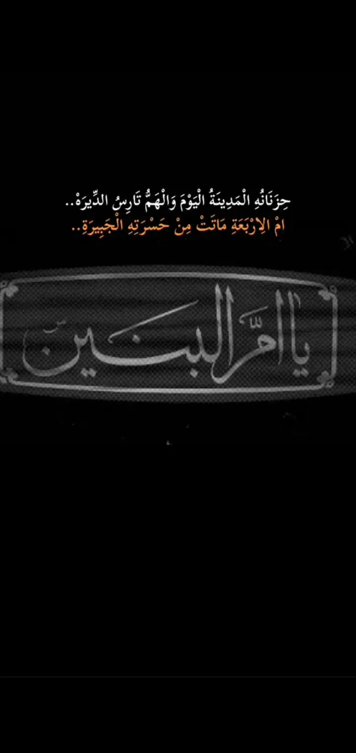 #استشهاد_ام_البنين_١٣_جمادى_الثاني #سيد_مراد_الهاشمي #موكب_شهيد_الجمعه #ناصريه #سوق_الشيوخ #ام_البنين_عليها_السلام #ياابا_الفضل_العباس #يااباعبدالله_الحسين #ياصاحب_الزمان_ادركنا #شعب_الصيني_ماله_حل #اكسبلورexplore #foryou #foryoupage #fypage 