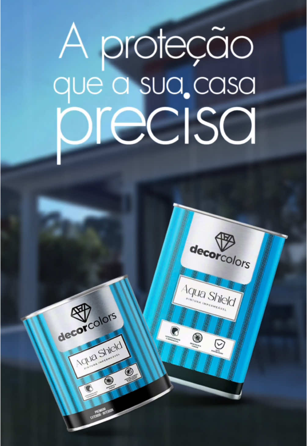 Aqua Shield Decor Colors é a solução ideal para proteger e impermeabilizar com eficiência. Perfeito para áreas internas e externas, oferece alta durabilidade e resistência, além de um acabamento impecável. Garanta a proteção que seus ambientes merecem!