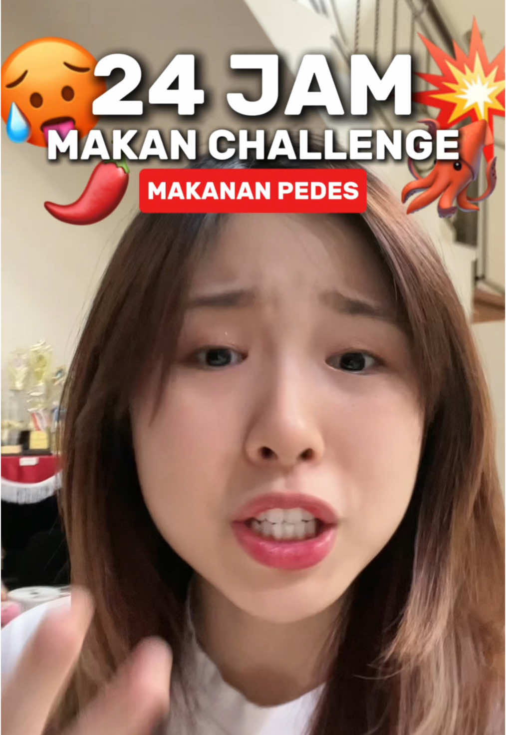 suka makan pedes tapi selalu kepedesan 🥹🤣 #sambalbabycumi #sambalviraltiktok #dapoerkuno 