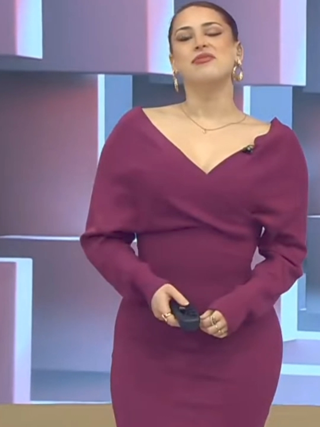 norma García buenísima en vestido 😋