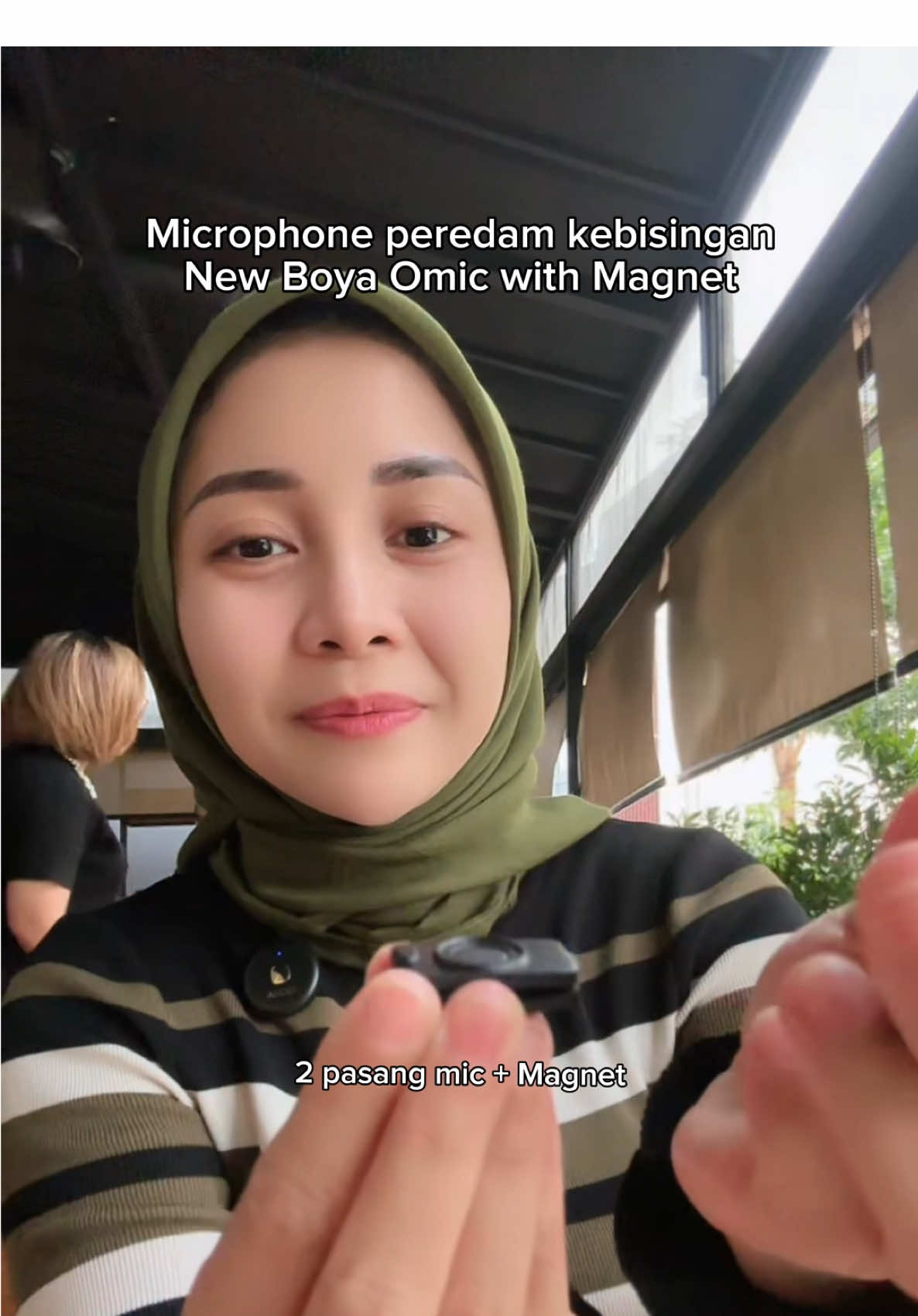 Replying to @Om Fredy tes kebisingan microphone dari Boya Omic with Magnet 🔥 the best sih  #microphone #tesmicrophone #micwireless 