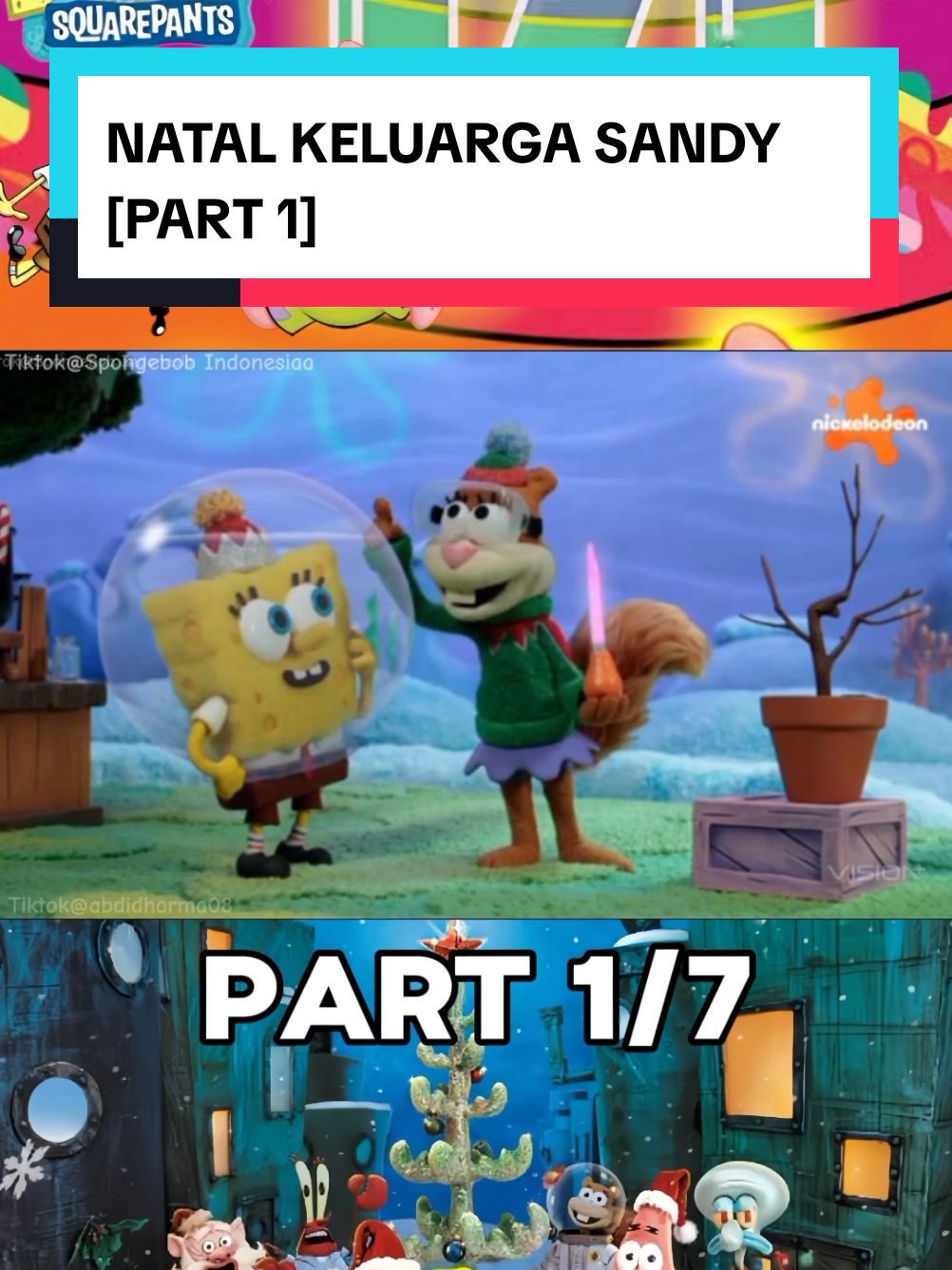 Spongebob Episode Terbaru | Season 14 - Natal Keluarga Sandy | Part 1 #spongebobindonesia #kartunlucu #kartunanak #kartun2024 #fypシ  #cartoon #spongebobmovie #spongebob #lewatberanda  #spongebobbahasaindonesia 