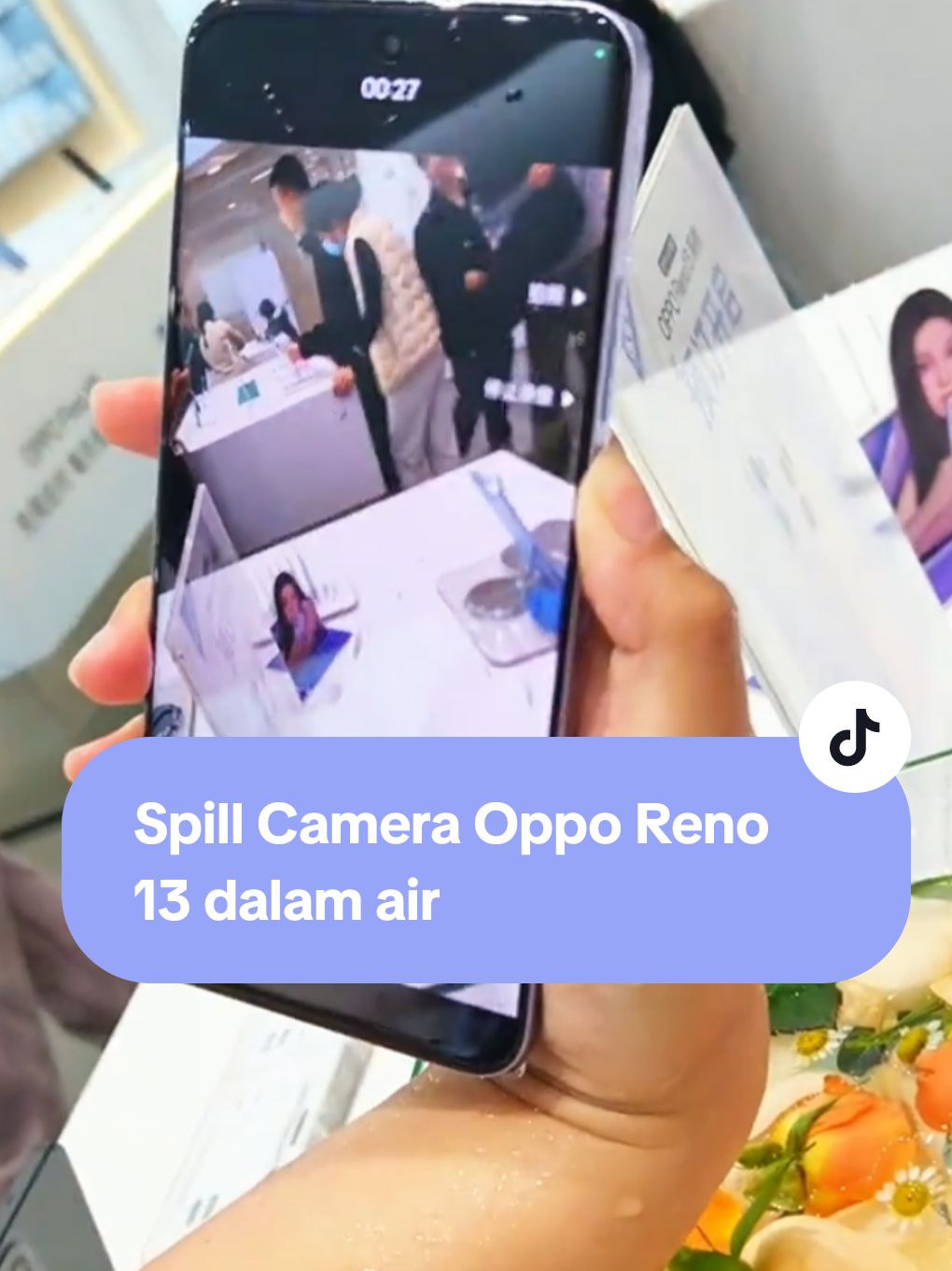 Membalas @lisapuang16 dinilai sendiri ya hasil camera oppo reno 13 dalam air #smartphone #opporeno13pro5g #opporeno #oppoindonesia #oppo #ophone #opporeno13 