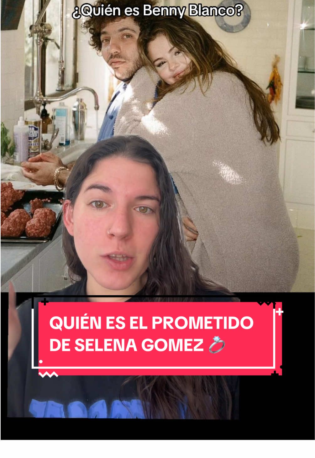 GIRLS SE CASA SELENAAA #selenagomez #bennyblanco #selenagomezybennyblanco #selenaybenny #chisme #casamiento #greenscreen 