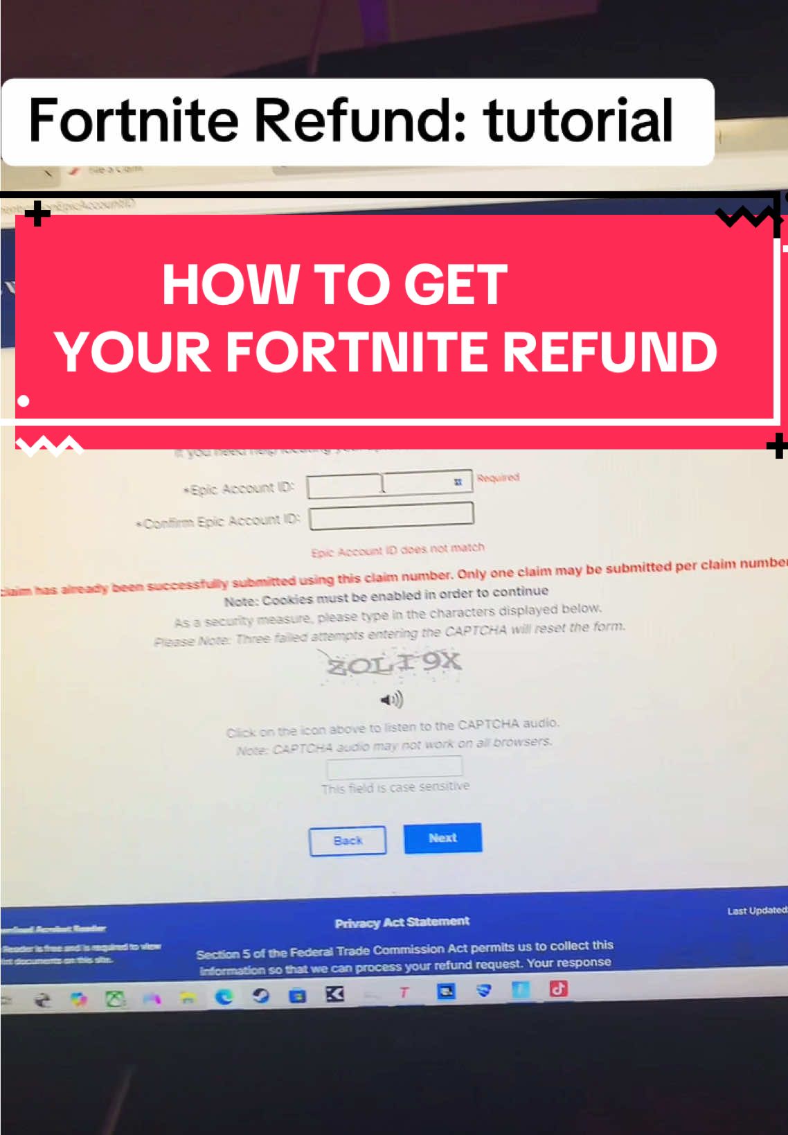 How to get the fortnite refund #fyp #fortnite #fortniteclips #fortnitetutorial 