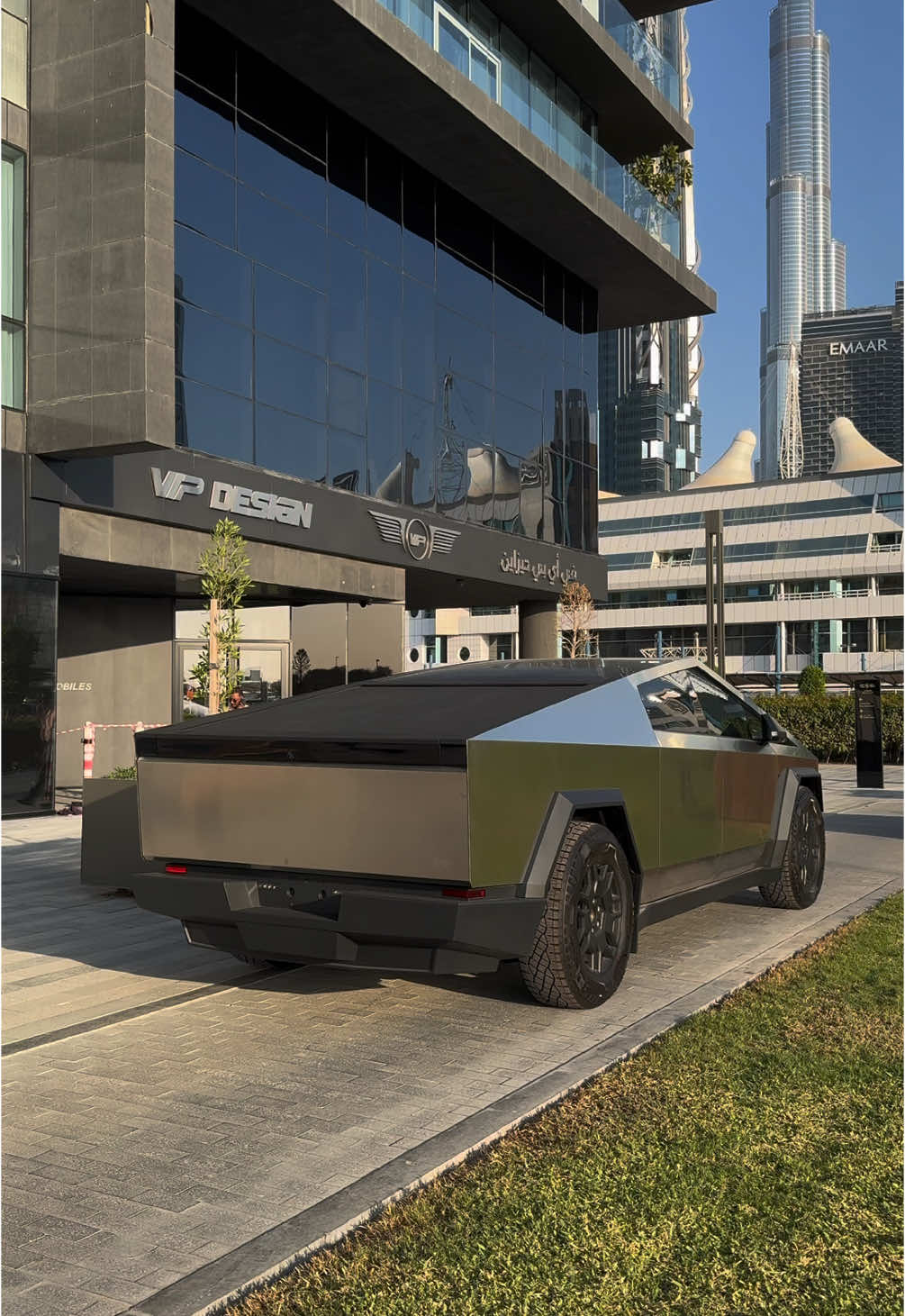 TESLA CYBERBEAST (FOUNDATION SERIES)  #tesla #cybertruck #cyberbeast #teslacybertruck #teslacyberbeast #caredits #caredit #fyp #viralvideos #dubai #dubaicars 