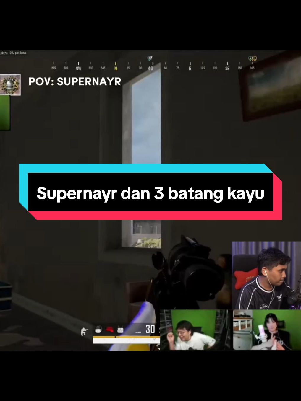 Supernayr berat punggung #deankt #guavaaa #christychriselle #supernayr #balabalaesport #b2e #pubgmobile #pubg #pubgpc 