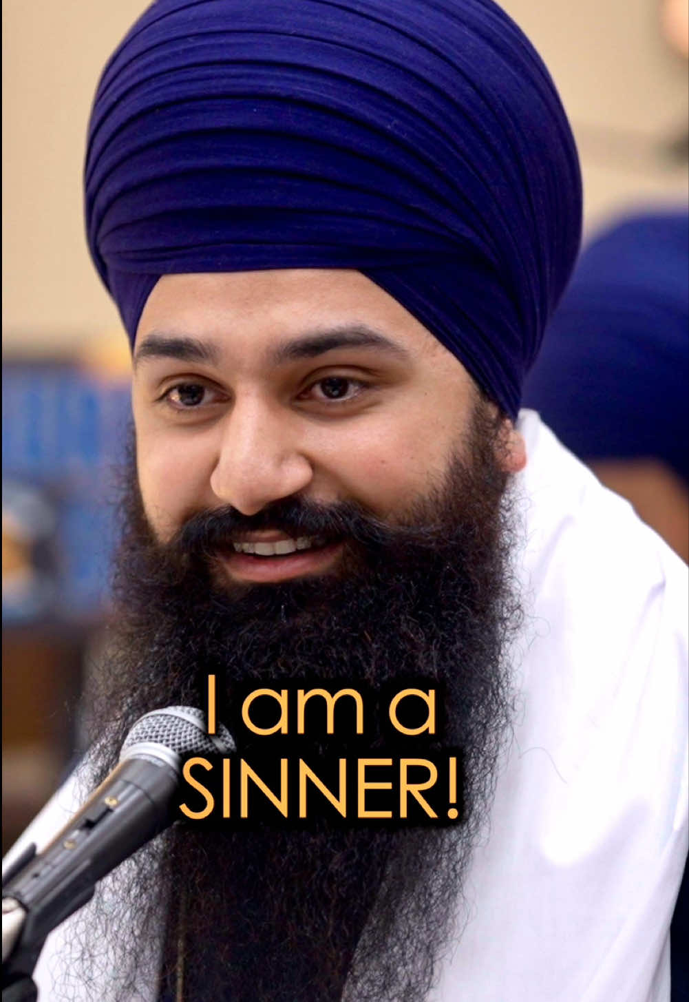 Are you a sinner?  Remember, the Guru came for You!  Just stand before him—He'll never let you leave in pain. 🙏✨  ਭੂਲੇ ਮਾਰਗੁ ਜਿਨਹਿ ਬਤਾਇਆ ॥ ਐਸਾ ਗੁਰੁ ਵਡਭਾਗੀ ਪਾਇਆ ॥੧॥ -Guru Arjan Dev Ji #Forgiveness #Grace #GuruKiBani #Healing #bhaiharmansinghji 