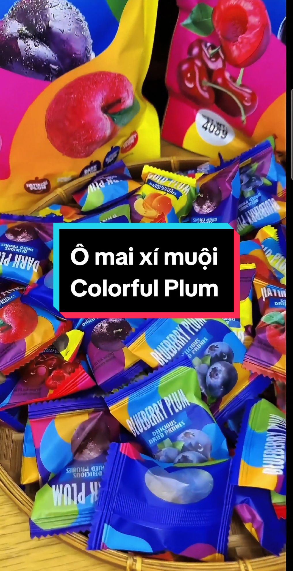 Combo ô mai xí muội Colorful Plum  #doanvat #omai #ximuoi #Tet 