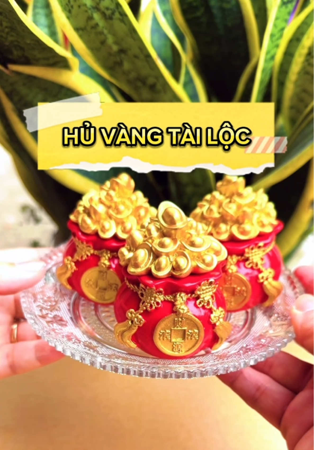 Hủ Vàng Tài Lộc - Bí Quyết Thu Hút May Mắn và Tiền Tài ♥️♥️🥰 #xuhuong #xuhuongtiktok #xh #affiliatemarketing #tet2025 #huvangtailoc 