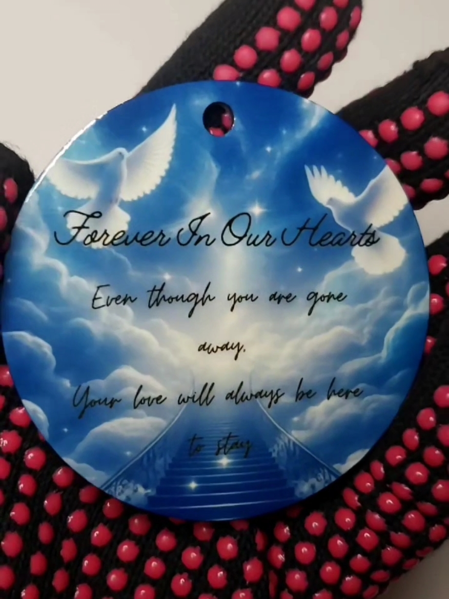 Custom ornament in memory of my grandmother 🥺💋 . . . . . #missingyou #christmas #christmasdecor #ornaments #christmasornaments #customornaments #personalizedornaments #keepsake #customkeepsakes #memories #lastingmemories #memoriesareforever #foreverinourhearts #inlovingmemory #personalized #personalizedgifts #custom #customgifts #cracreationz #sublimation #sublimated #fyp #fyppage 