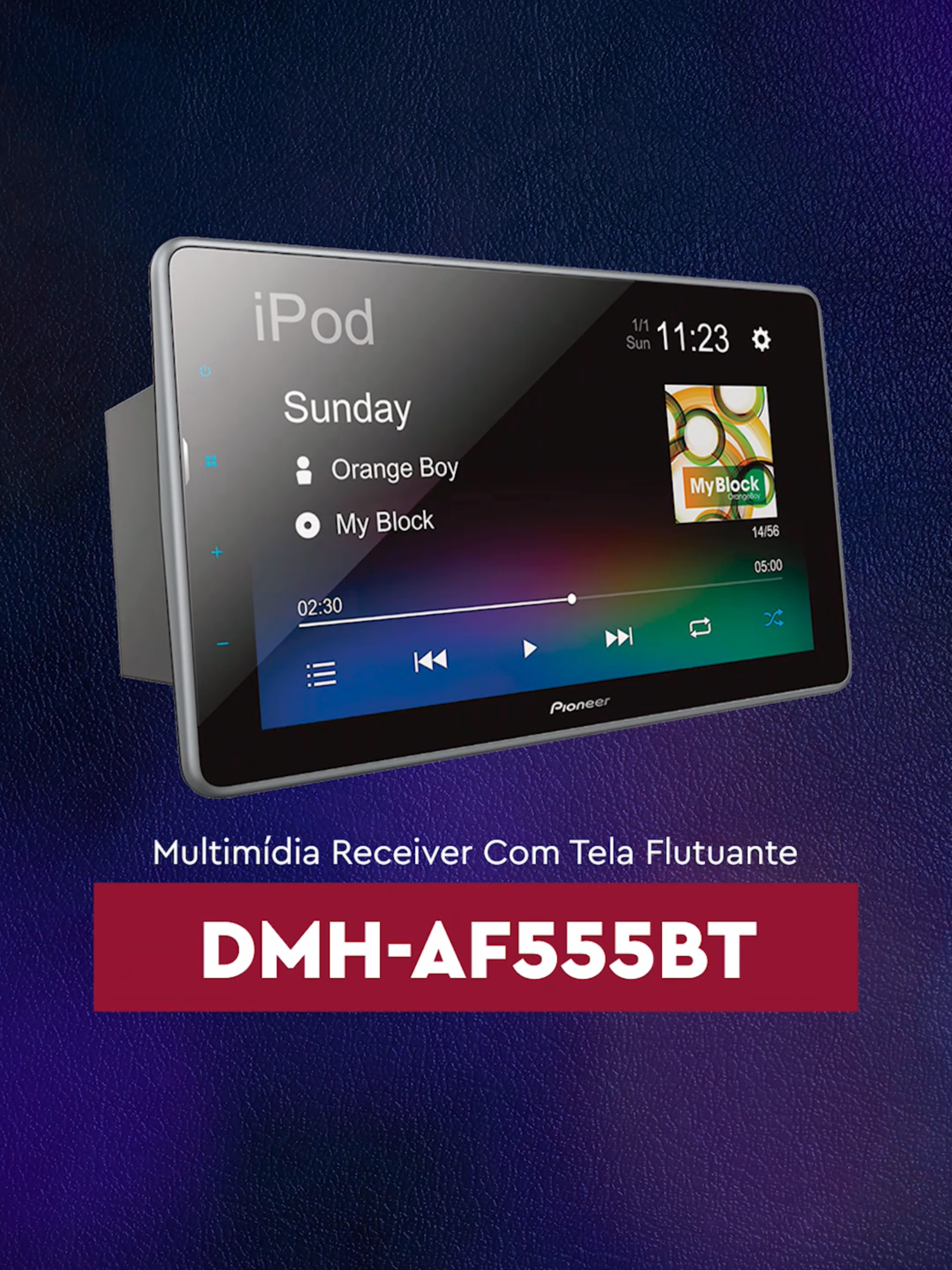 Elegância e conectividade no seu veículo 😎 A Multimídia Receiver DMH-AF555BT conta com uma tela capacitiva plana de 9“, que somada aos recursos avançados de áudio e vídeo, garante uma experiência que só a Pioneer pode oferecer! A Multimídia também permite espelhamento de smartphones iPhone e Android™ via WebLink® Cast! #UpgradeComPioneer  #pioneerbrasil #somdecarro #sompracarro #somdecarroautomotivo #som_automotivo #multimidiaparacarros #multimidiapioneer #pioneer #pioneercaraudio #fyp