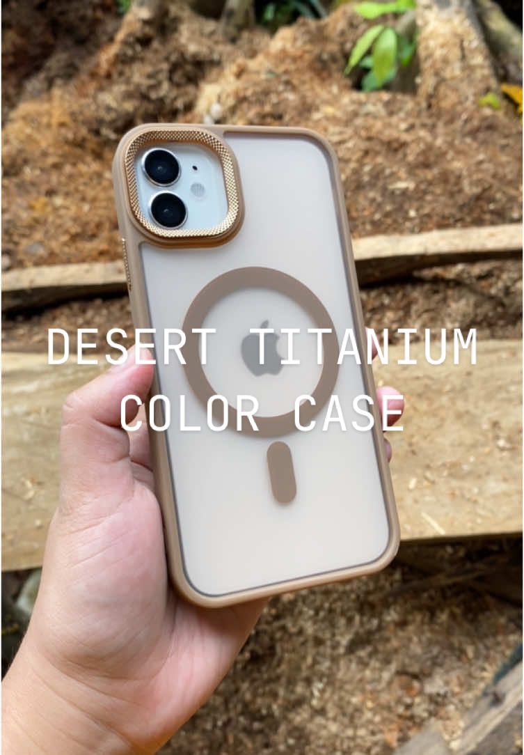 Mine is desert titanium color#phonecase #iphonecase #caseforiphone #casing 