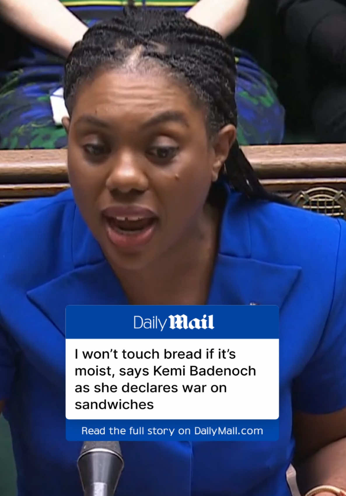 Tory leader Kemi Badenoch declared that she doesn’t believe sandwiches are a real food as she hit out at lunch breaks in an interview with the Spectator.  “What’s a lunch break? Lunch is for wimps. I have food brought in and i eat and work at the same time.” “I’m not a sandwich person. I don’t think sandwiches are a real food, it’s what you have for breakfast. I will not touch bread if it’s moist”  #kemibadenoch #lunch #lunchbreak #news #tory #conservatives #sandwiches #sandwich 