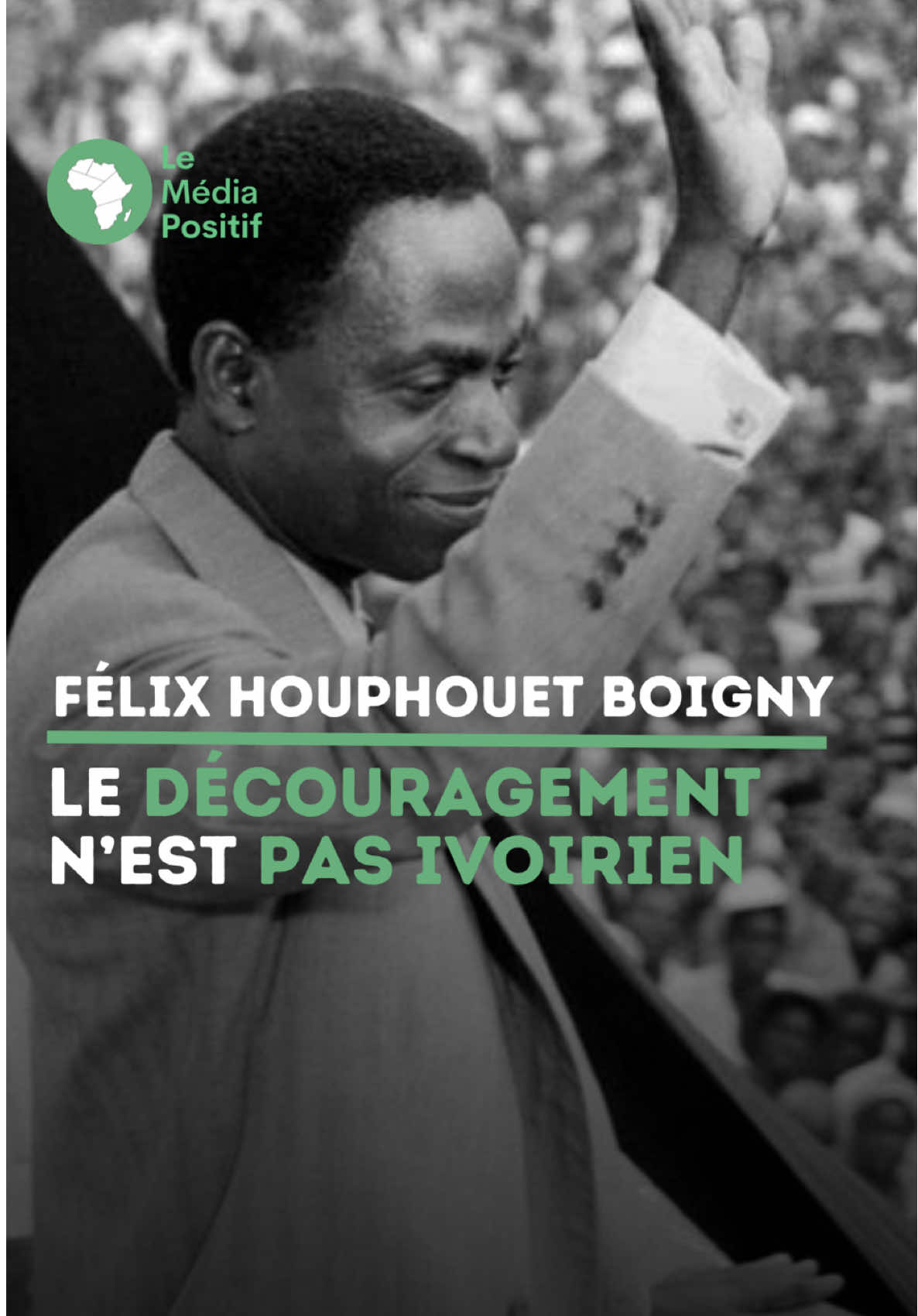 Après des décennies, ces mots sages du Président Felix Houphouet Boigny résonnent encore dans toute l’Afrique. #cotedivoire🇨🇮 #abidjan225🇨🇮 #africa 