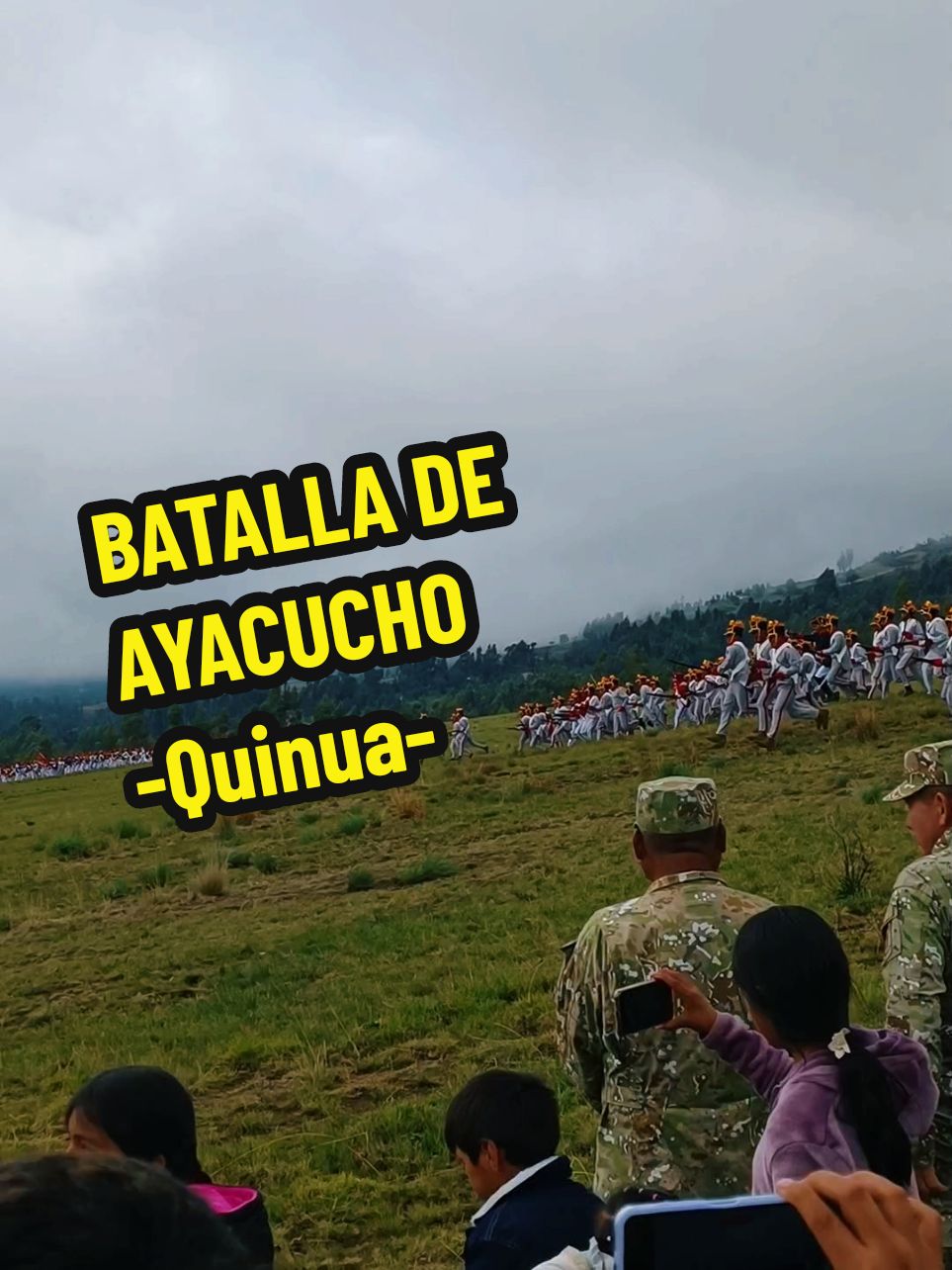 Última gran #batalla por la independencia que marcó el dominio español en el Perú y #america del sur! 🫡🇵🇪  #ayacucho 