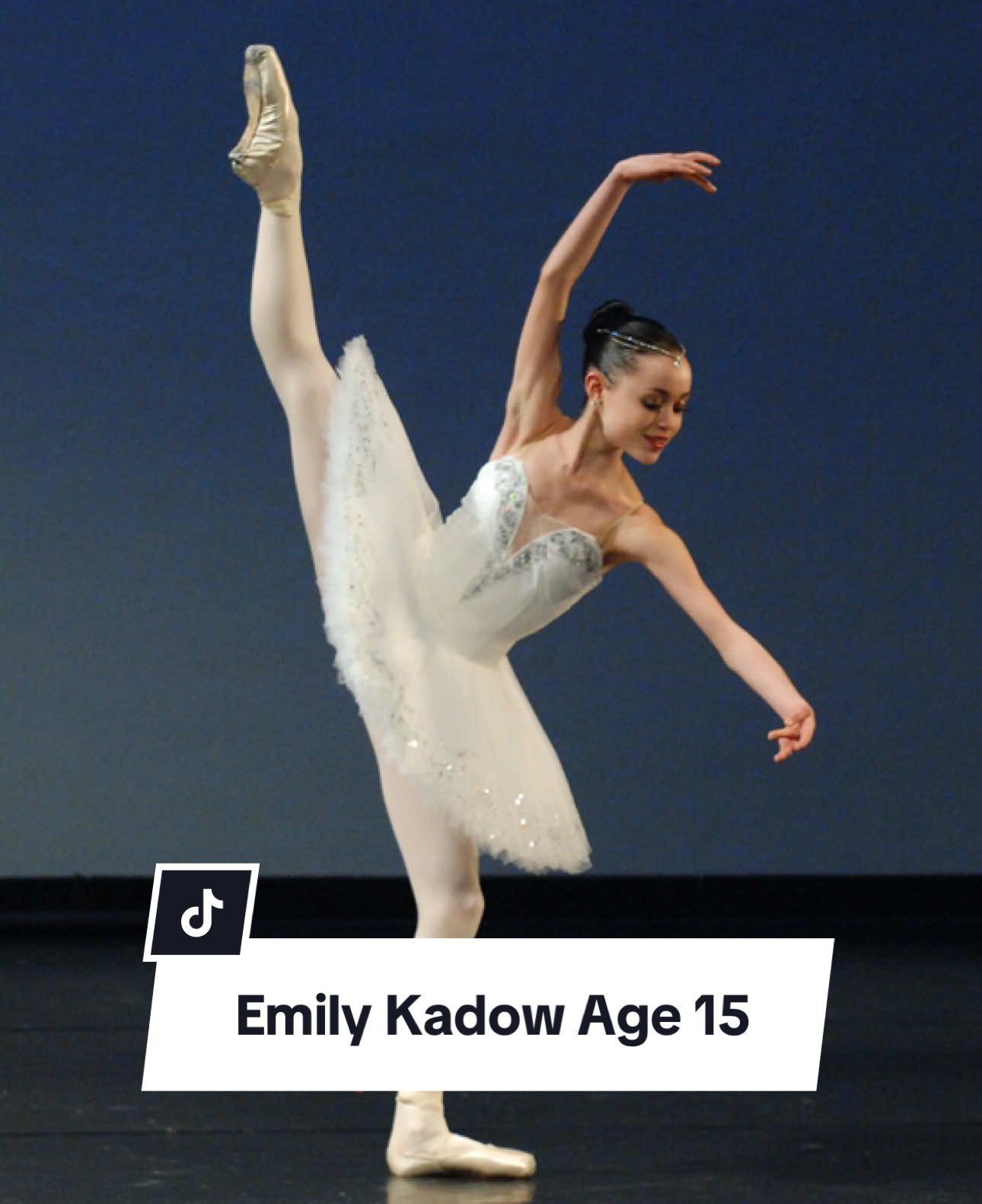 YAGP 2008 Bronze Medalist Emily Kadow only Age 15 blows us away with her control and elegance! #yagp #fyp #foryou #viral #ballet #ballettok #dance #dancer #dancechallenge #balletflex #sfb #yagpfinals #throwback #tbt #dancemoms #balletcore 