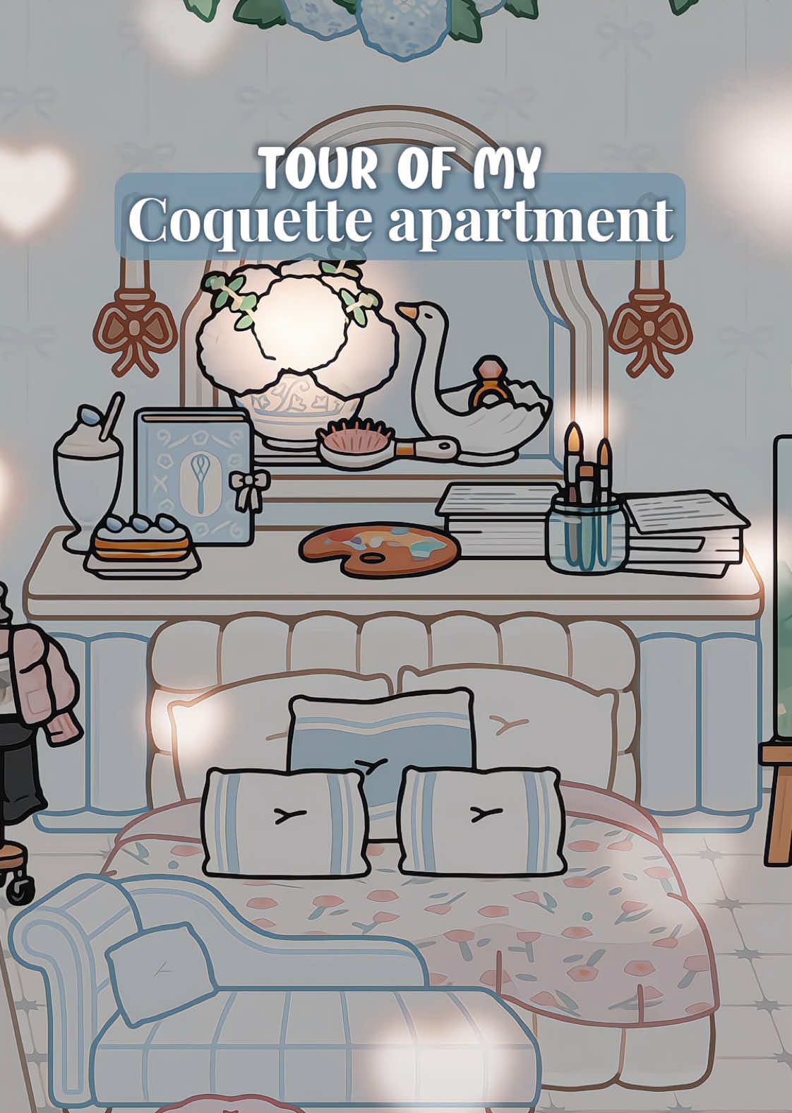 🦢༉‧₊˚. 🫐Tour of my coquette apartment in the NEW Sugar Pink Parlor! 🥣Are you enjoying the new pack?👇 🩰Tags: #tocabocalifeworld #toca #tocaaesthetic #tocaboca #tocarp #tocalife #tocaworld #tocaroleplay #preppytoca #tocapack #newtocapack #newtocaupdate #tocaupdate #tocastylepack #coquette #tocacoquette #tocaapartment #fyp #fyppppppppppppppppppppppp #fypviral  PS type Cookies if you read this far👀