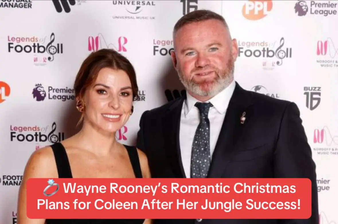 After watching his wife Coleen Rooney shine as the runner-up on I’m A Celebrity… Get Me Out Of Here!, Wayne Rooney is planning a heartwarming Christmas filled with romance and family time. The football legend, 39, has reportedly been inspired by Coleen’s strength and determination during the show, which has rekindled his appreciation for their 16-year marriage. Wayne’s Christmas Proposal Sources reveal Wayne is planning to focus on quality time with Coleen, 38, and their four sons — Kai (15), Klay (11), Kit (8), and Cass (6) — during the festive season. 	•	“Wayne has realised how much he cherishes Coleen,” an insider shared. “He’s planning special date nights and wants to be more hands-on at home.” 	•	After seeing Coleen’s resilience in the jungle, Wayne is committed to strengthening their bond and supporting her newfound TV career. A New Chapter for Coleen Coleen, who won hearts during her jungle stint, was greeted by her parents and sons Kit and Cass upon her exit. However, her first call was to Wayne, who expressed how proud he was. 	•	Wayne admitted it was the longest they’d ever gone without speaking, adding in a letter to Coleen, “I’ve never missed you as much.” 	•	Reflecting on their relationship in camp, Coleen shared their love story, revealing how Wayne pursued her as teenagers before they tied the knot in 2008 in a lavish Italian ceremony. Overcoming Past Challenges Wayne and Coleen’s relationship hasn’t always been smooth, with reports of infidelity casting shadows in the past. But Coleen’s jungle experience has been a turning point for Wayne, who now sees her in a new light. 	•	“This has made Wayne realise how foolish he’s been in the past. He cherishes Coleen more than ever now,” the source revealed. Wayne’s Future Plans As Wayne navigates his football management career with Plymouth Argyle, he’s reevaluating how far work should take him from his family. 	•	The source added, “He’s thinking about what’s best for the family and wants to be there for Coleen and the kids more often.” A Special Christmas Ahead With Christmas just around the corner, Wayne is reportedly planning “extra special” surprises for Coleen to celebrate her success and their strong relationship. 	•	“This year’s festivities will be all about family and romance,” the source shared. From the jungle to a romantic Christmas, it’s clear that love is in the air for Wayne and Coleen Rooney this festive season! #WayneRooney #ColeenRooney #ImACeleb #ChristmasLove #CelebrityNews #fy #fyp #foryou 
