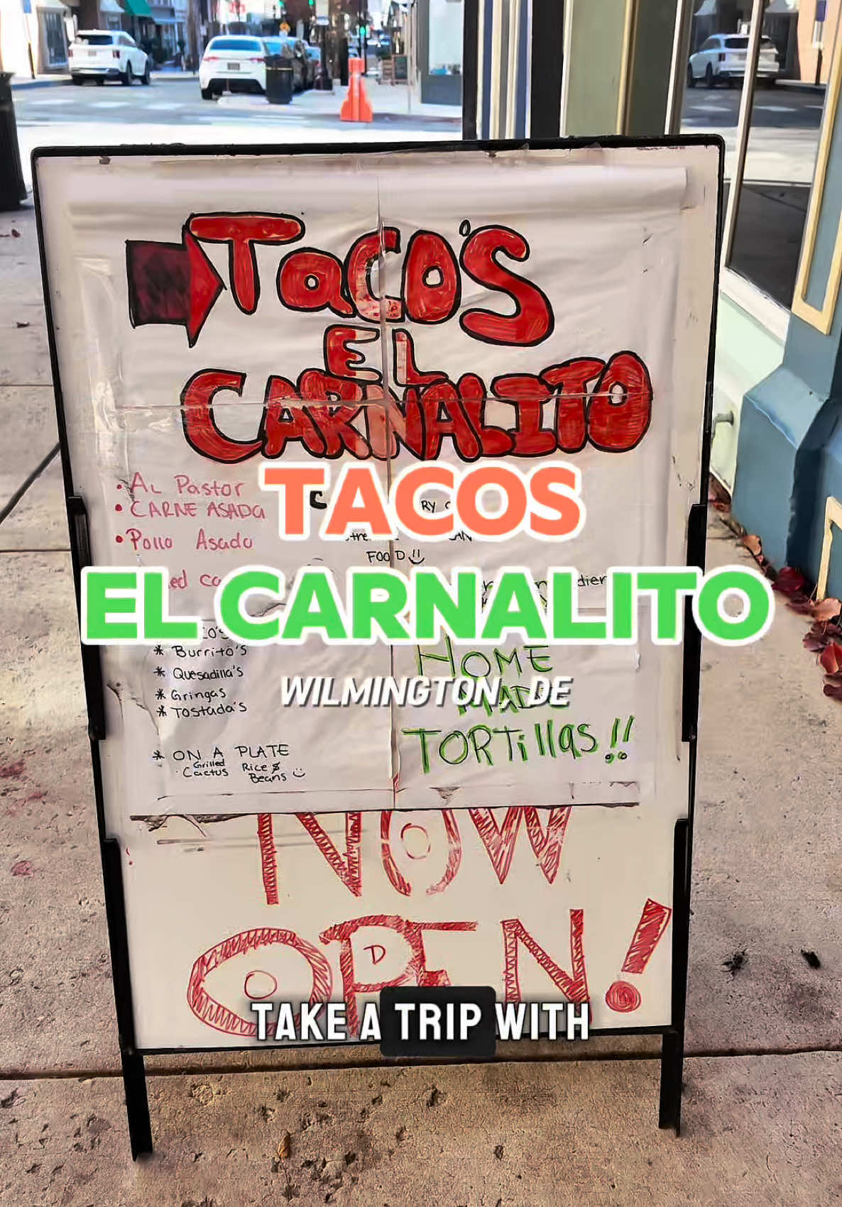 VLOGMAS DAY 12: Authentic Mexican flavors in the 302! 😮‍💨🇲🇽 Just discovered Tacos El Carnalito in Wilmington, DE and I'm OBSESSED! Tacos El Carnalito is a must-visit for foodies and fans of Mexican cuisine. Enjoy delicious tacos, tostadas, quesadillas, burritos, and more, all made with fresh, high-quality ingredients. 🌯🌮 Whether you're a local or just visiting, Tacos El Carnalito is a hidden gem you won't want to miss. So why wait? Head over and taste the difference for yourself! 🤤😋 📍 304 W 9th St, Wilmington, DE 19801 🕰️ MON-FRI: 11AM-6PM • • • • • • • • • • #MexicanFoodWilmingtonDE #TacosElCarnalito #WilmingtonDEEats #DelawareFoodie #MexicanCuisine #AuthenticMexicanFood #FoodieFind #WilmingtonDining #BestTacosInWilmington #MexicanRestaurant #FreshIngredients #LocalEats #FoodLover #yum #tacolover #TacoTuesday #delawareeats #delawarerestaurants #downtownwilmington #visitdelaware #VisitWilmDE #visitwilmington #burritos #tostadas #carneasada #nopal @Tacos El Carnalito 