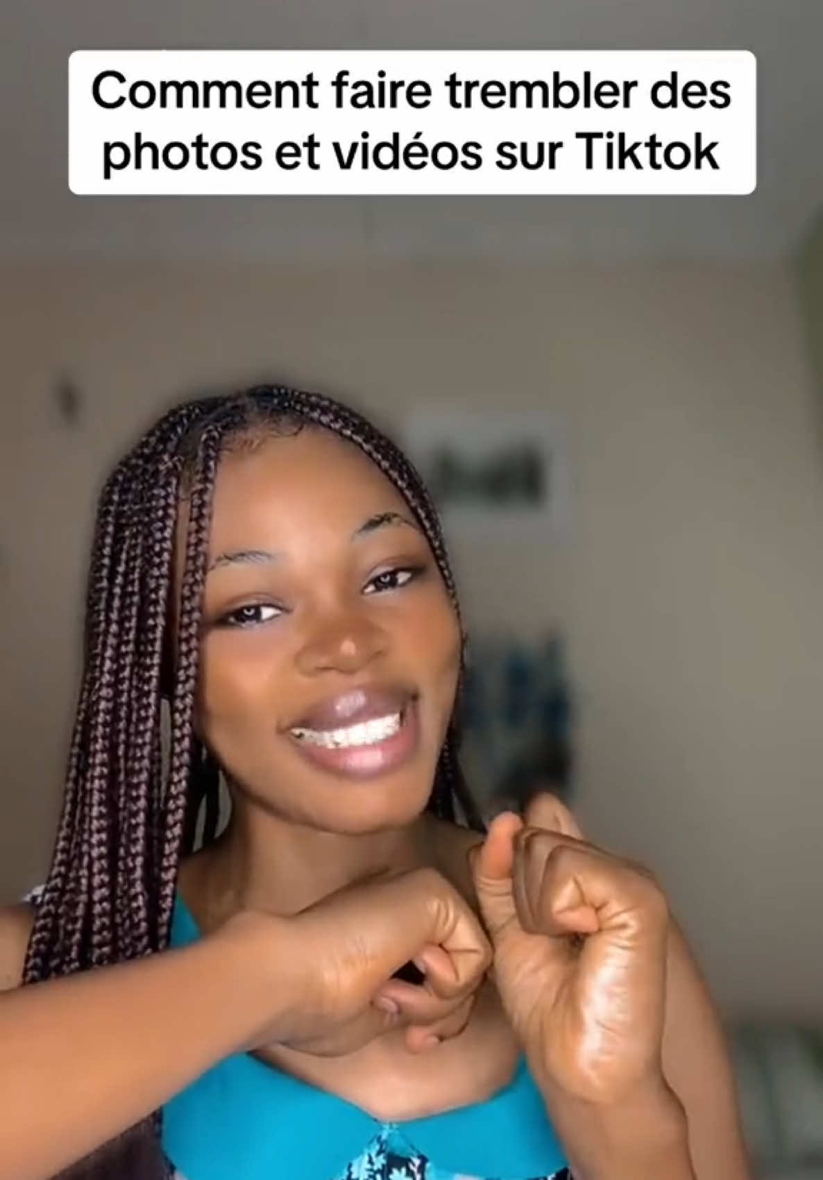 Réponse à @cathianaayengema7 Comment faire trembler des photos et vidéos sur TikTok #tuto #astucetiktok #joycyreyes 