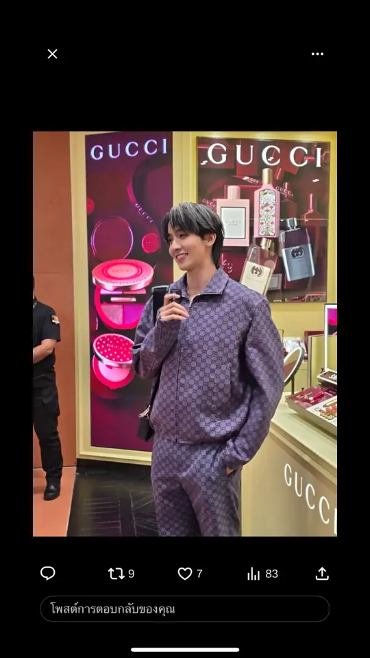 #“กองทัพพีค” ร่วมงาน GRAND OPENING เซ็นทรัลชิดลม ฉลองโฉมใหม่ในรอบ 50 ปี ในคอนเซปต์ “THE STORE OF BANGKOK” GUCCI BEAUTY X PEAK  #GGCentralChidlomxPEAK  #KONGTHAPPEAK #กองทัพพีค #THESTOREOFBANGKOK  #ALLROADSLEADTOCHIDLOM  #CENTRALCHIDLOM  #CENTRALCHIDLOMGOP