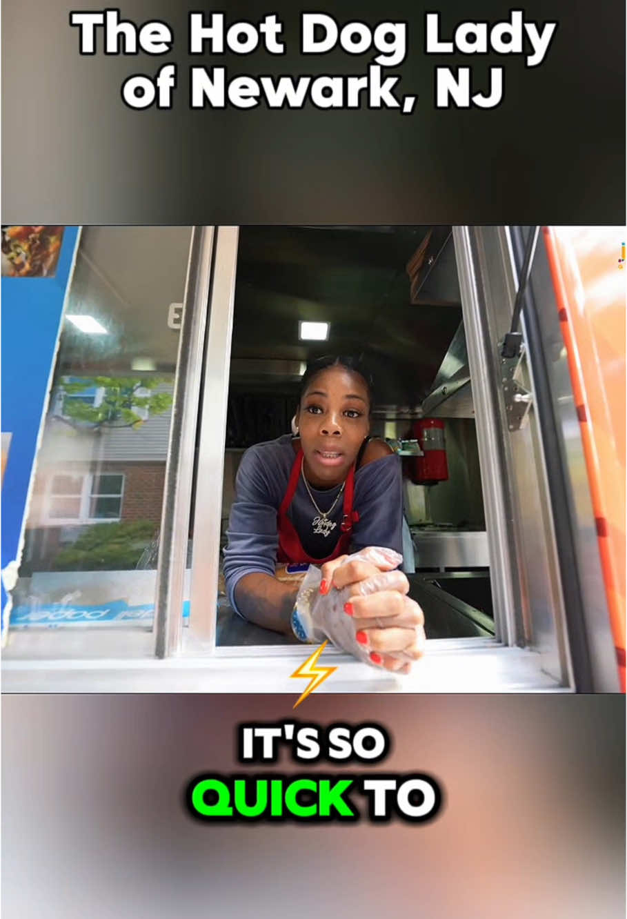 The Hot Dog Lady of Newark, NJ #hotdog #sandwich #foodreview #streetfood #bestfood #njfoodie #americanfood #fyp 