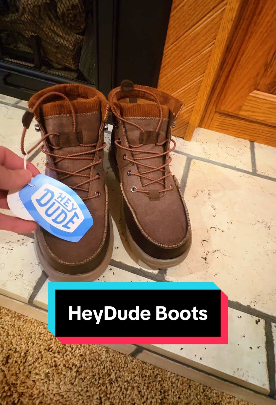 HEYDUDE Bradley Boot Canvas #heydudeshoes #heydude #boots #mensboots #TikTokShopHolidayHaul @HeyDude  