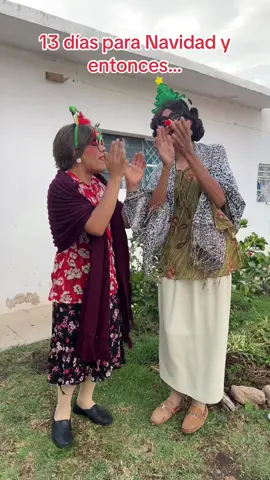 La guadalupaaaanaaa!! #doñaolga #comadres #navidad #parati #humor 