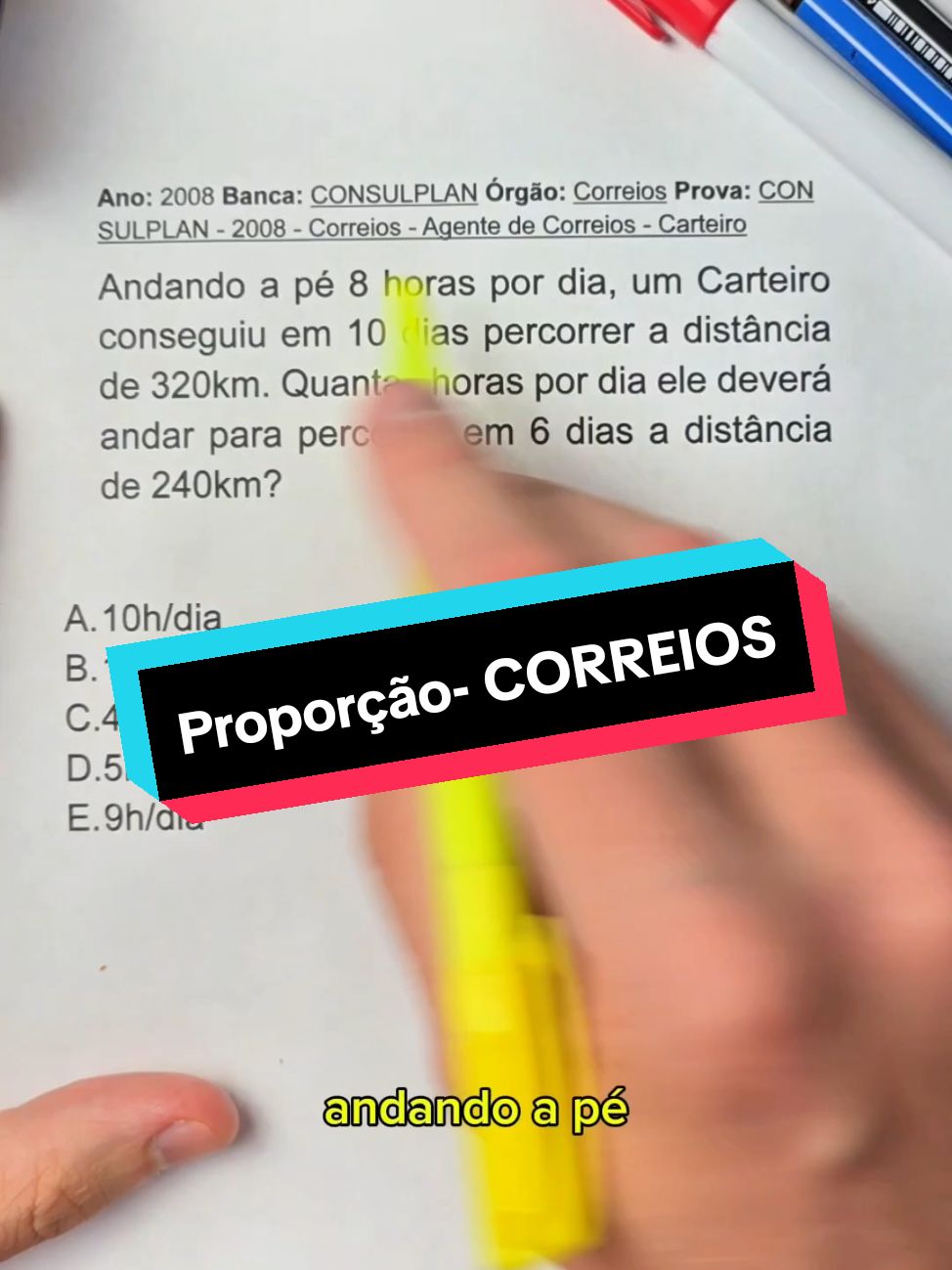 Proporção na prova dos CORREIOS #correios #concurso #matemática 