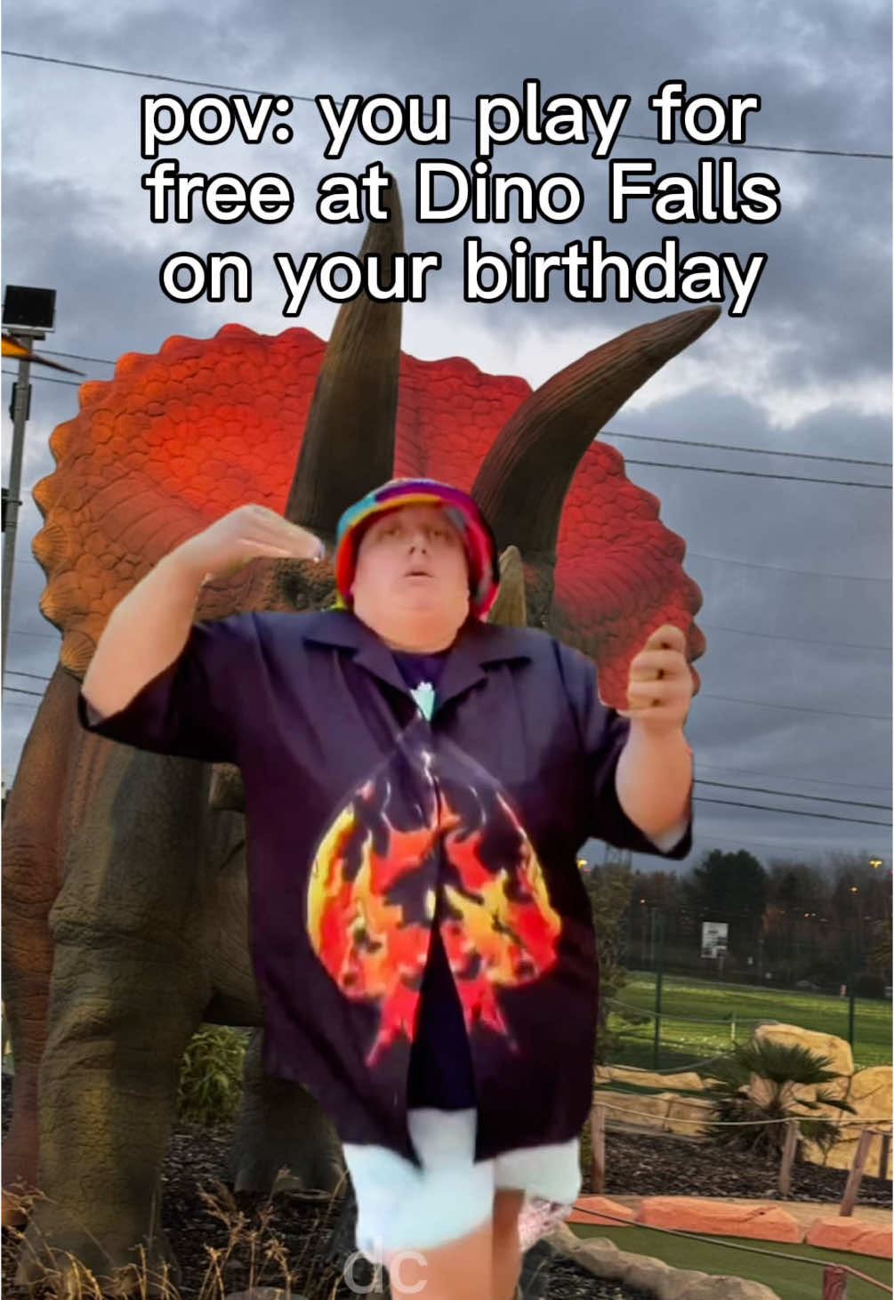 #DYK you can play for FREE on your birthday? 🦖💃 Just show proof of your special day & let the celebrations begin! 🎉 #birthday #birthdayoffer #birthdaytreat #decemberbirthday #dinofalls #manchester #thingstodomanchester #daysoutmanchester #adventuregolf #golf #minigolf #fyp #foryoupage
