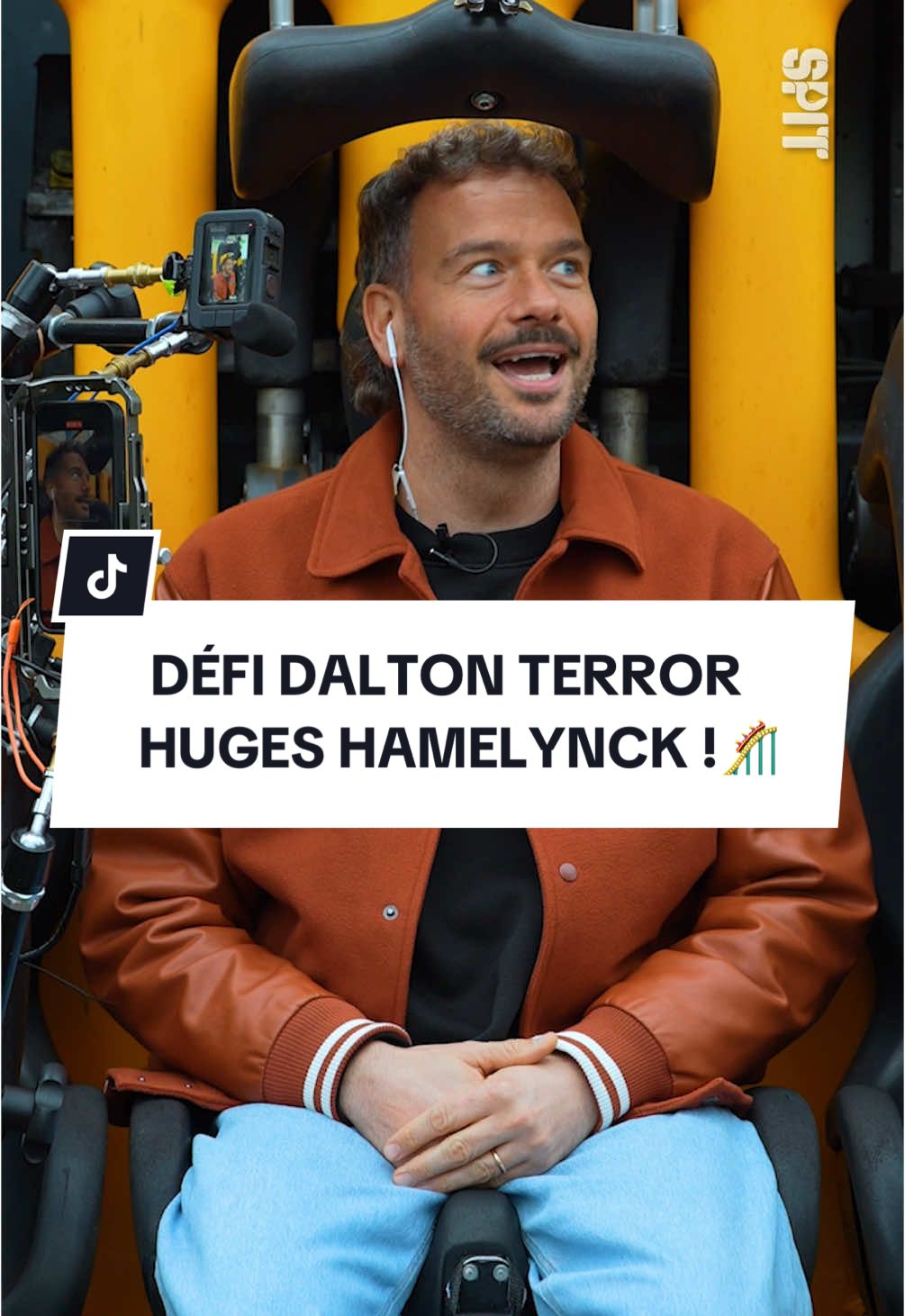 À la moindre erreur, Hugues Hamelynck chute de 77 mètres ! 😱🎢 #walibi #vivaforlife #starac #staracademy #daltonterror #attraction #challenge #jeu #quiz #défi @hugueshamelynck @Zoe Brunet 