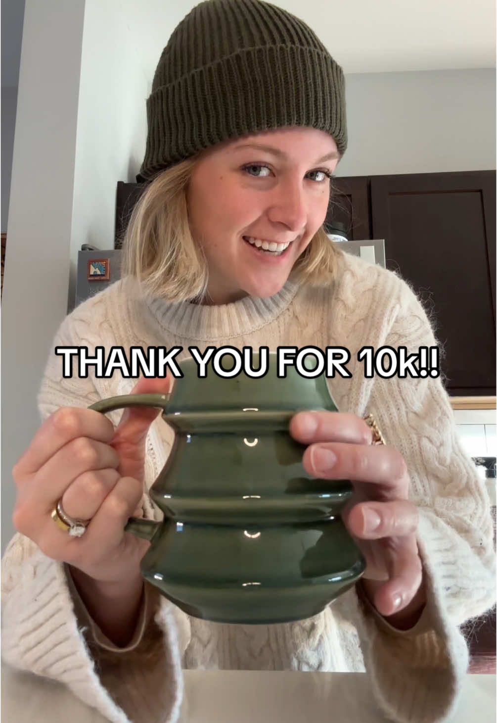 sorry if i seem a little slow and quiet, i stayed up sooo late last night geeking sbout hitting 10k!! i cannot believe this!!!😭😭#creatorsearchinsights #smallcreator #microinfluencer #mokapot #christmascoffee #coffeeathome #chobanicreamer #chobani 