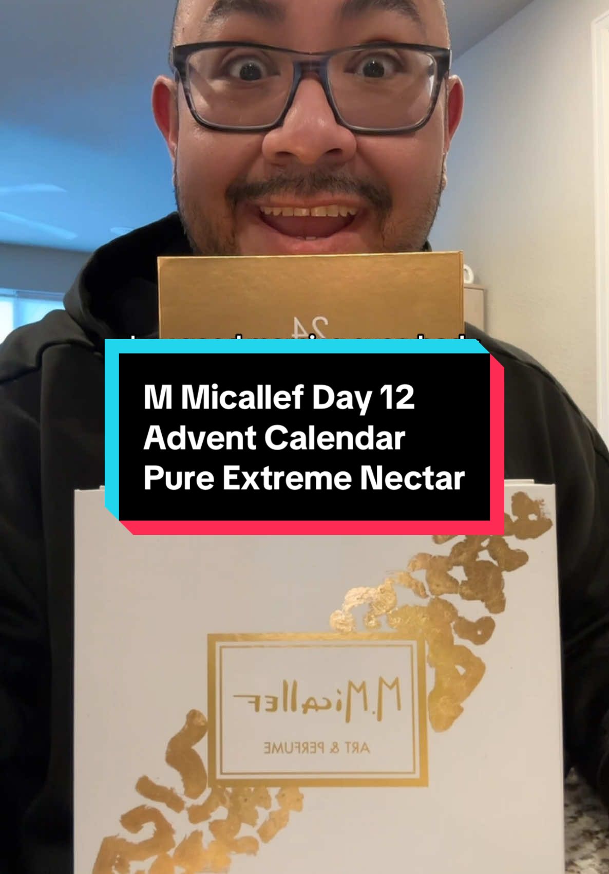 M Micallef Advent Calendar Day 12 Pure Extreme Nectar . Pure Extreme Nectar by M. Micallef is a Floral fragrance for women. Pure Extreme Nectar was launched in 2020. The nose behind this fragrance is Jean-Claude Astier. Top notes are Rose and Magnolia; middle note is Jasmine; base notes are White Musk, Amber and Precious Woods.  @parfumsmicallef   #theBoogieBoutique #fragrancecollection #merrysniffmas #creatorsearchinsights #MicallefAdventCalendar #MicallefPerfume #PerfumeandArt #PureExtremeNectar 