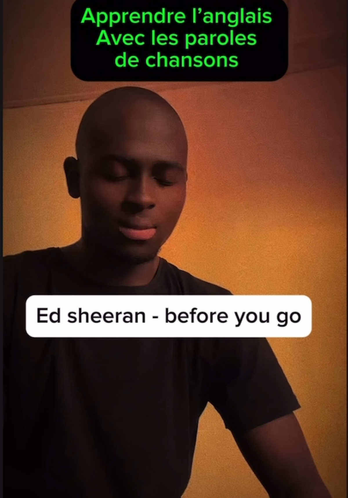 Apprendre #anglais avec #lecoach #djoukounta sur #tiktok #fyp #lyrics_songs #edsheeran 