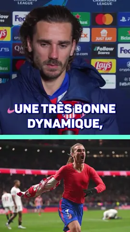 🇫🇷🤩 La réaction de Griezmann après son doublé en Ligue des Champions ! #football #soccer #interview #ucl #ldc #liguedeschampions #uefachampionsleague #championsleague #Griezmann #AntoineGriezmann #atleti #atleticomadrid #sport #sports