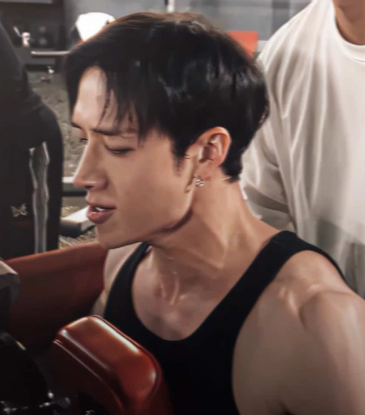 CHAN AND CHANGBIN ON GYM JONGKOOK  #straykids #bangchan #changbin #skz #kpop #edit #fyp 