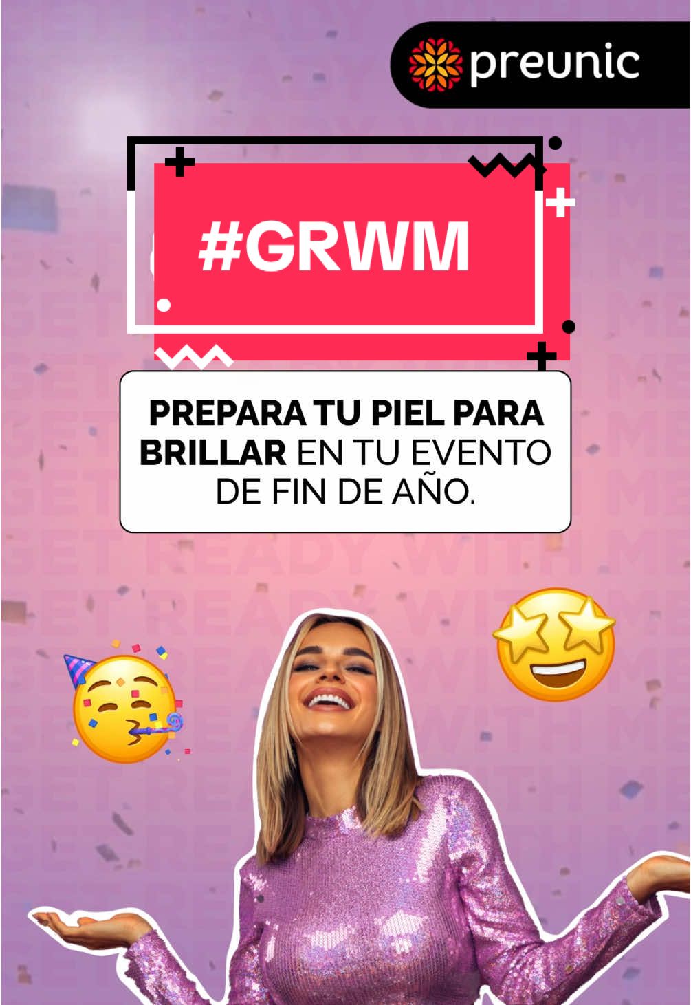 ¡#GRWM con Preúnic! 🌟 Para lograr un maquillaje de ensueño, el cuidado e hidratación de tu piel es fundamental. 🧴✨ Por eso, te presentamos nuestros favoritos para que tu piel luzca radiante. Una rutina básica para preparar tu piel antes del maquillaje: 💧 Limpiador facial para eliminar impurezas. 💖 Sérum según las necesidades de tu piel. 🌿 Hidratante para un acabado saludable y luminoso. Encuentra todo lo que necesitas en Preúnic y en Preunic.cl. 🛍️ ¡Tu piel merece cariño y cuidado. 💕