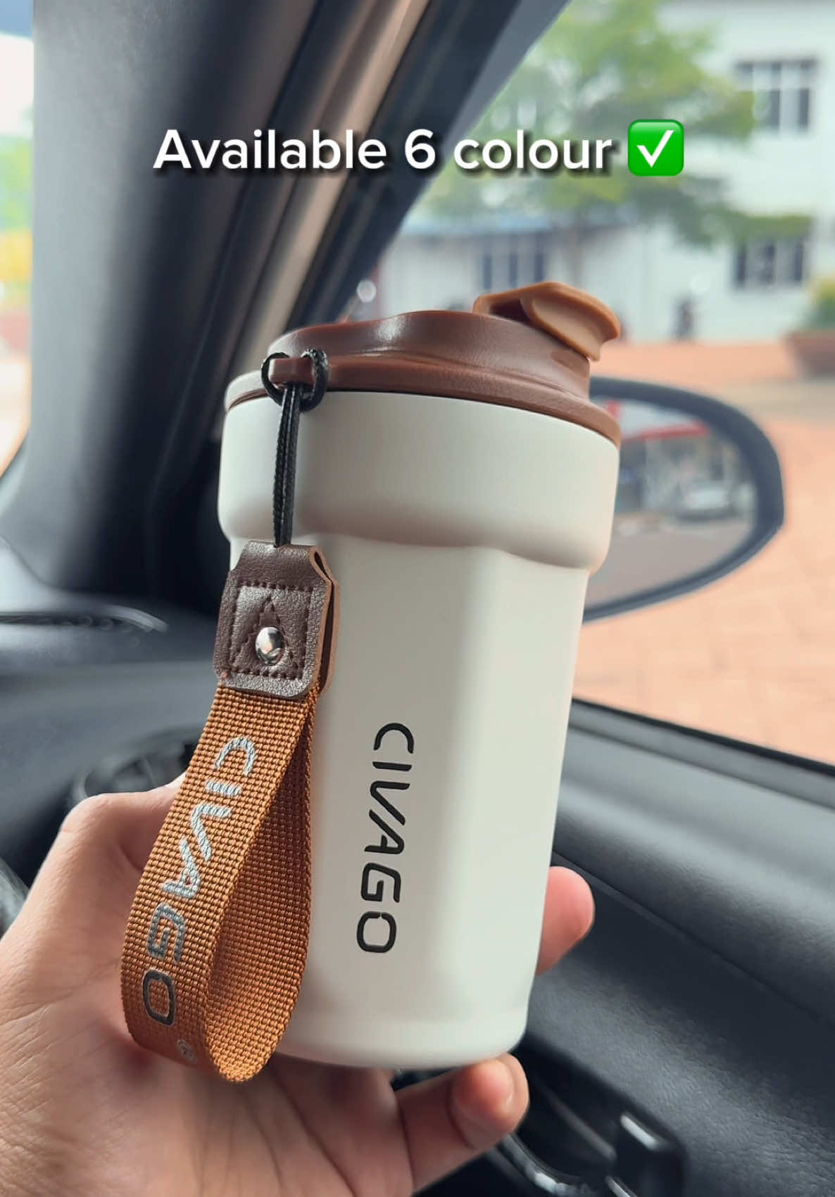 Coffee mug ni kalau jauh atau bawa pegi keja memang sesuai sebab air ❄️ tahan 24 jam dan leakproof👍🏻 dari @Civago Philippines #civago #coffemug #civagocoffeemug #coffee #civagomug #civagocoffeecup 