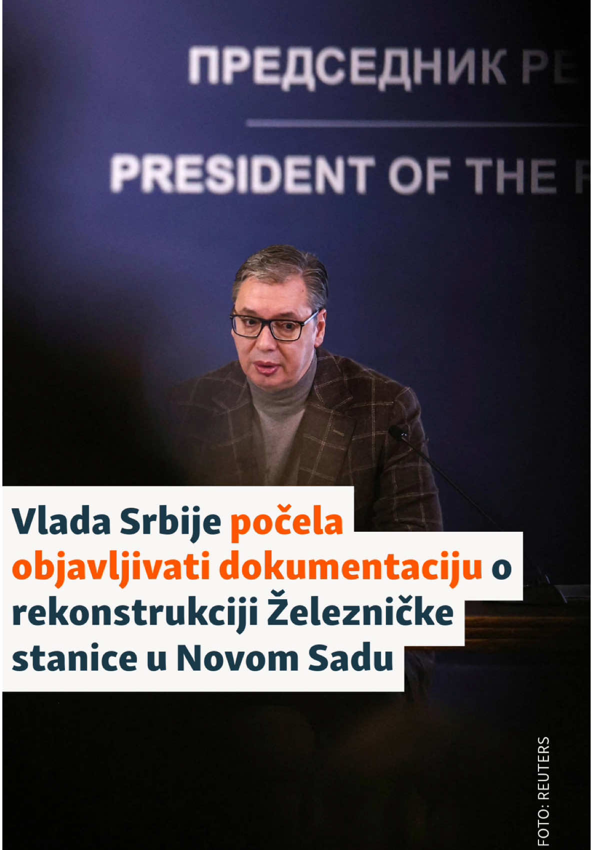 Na veb stranici Vlade Srbije 12. decembra počelo je objavljivanje dokumenata o rekonstrukciji Železničke stanice u Novom Sadu. Još nisu objavljeni ugovori sa kineskim izvođačima radova, građevinski dnevnici, izveštaji o tehničkom pregledu stanice, kontroli i nadzoru. Objavljivanje dokumenata jedan je od zahteva studenata koji drže u blokadi više desetina državnih fakulteta u Srbiji. #blokade #novisad #studenti 