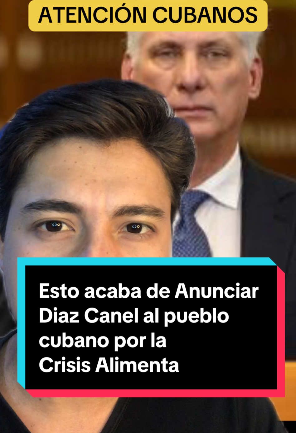 #cuba crisis de alimentos en cuba y esto acaba de anunciar #DiazCanel  En #cuba #DíazCanel asegura que todos deben apegarse a la legalidad de los precios que ellos indiquen además indicó que ya conocen aquellos comerciantes #cubanos que están especulando con los precios y cierran al momento de las comprobaciones ¿Cree ud que perseguir al comerciante #cubano sea la solución como lo propone #DiazCanel ?  #cuba #noticiasdecuba   #cubanosenusa #miami #cuabanoseneeuu #ultimahoracuba #DiazCanel #fidelcastro #cubahoy #lahabana